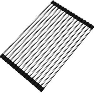 Roll Up Dish Drying Rack Over the Sink